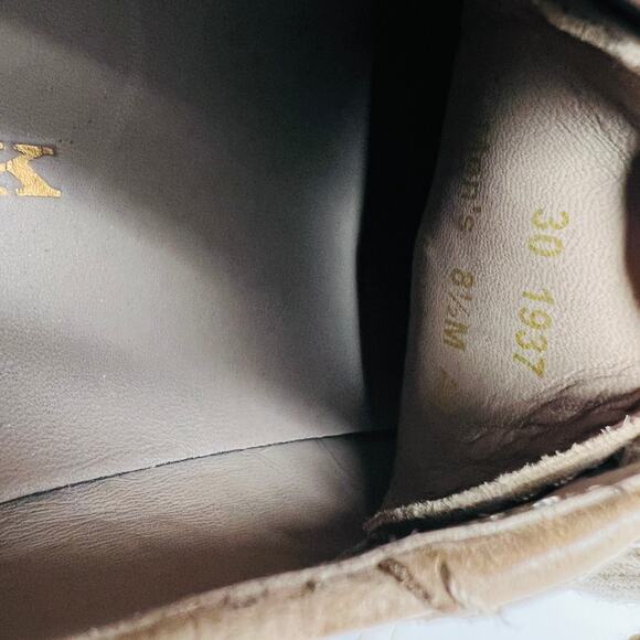 Trask Ackley Leather Low Top Sneaker Lace Up Woven - 8.5 - Picture 7 of 8